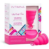 Intimina Lily Cup One – Copa Menstrual Compacta Para Principiantes Con Anillo De Extracción